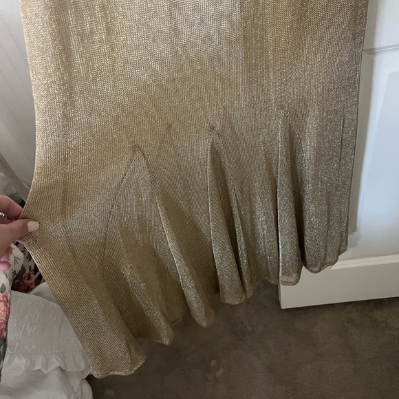 Bella Venice Serafina Dress in Gold - Picture 5 of 9